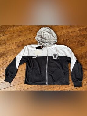 NWT NFL WEAR by Erin Andrews Las Vegas Raiders Zip Hoodie Women’s XL